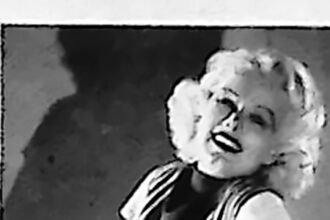 Portret aktorki Jean Harlow, lata 30.