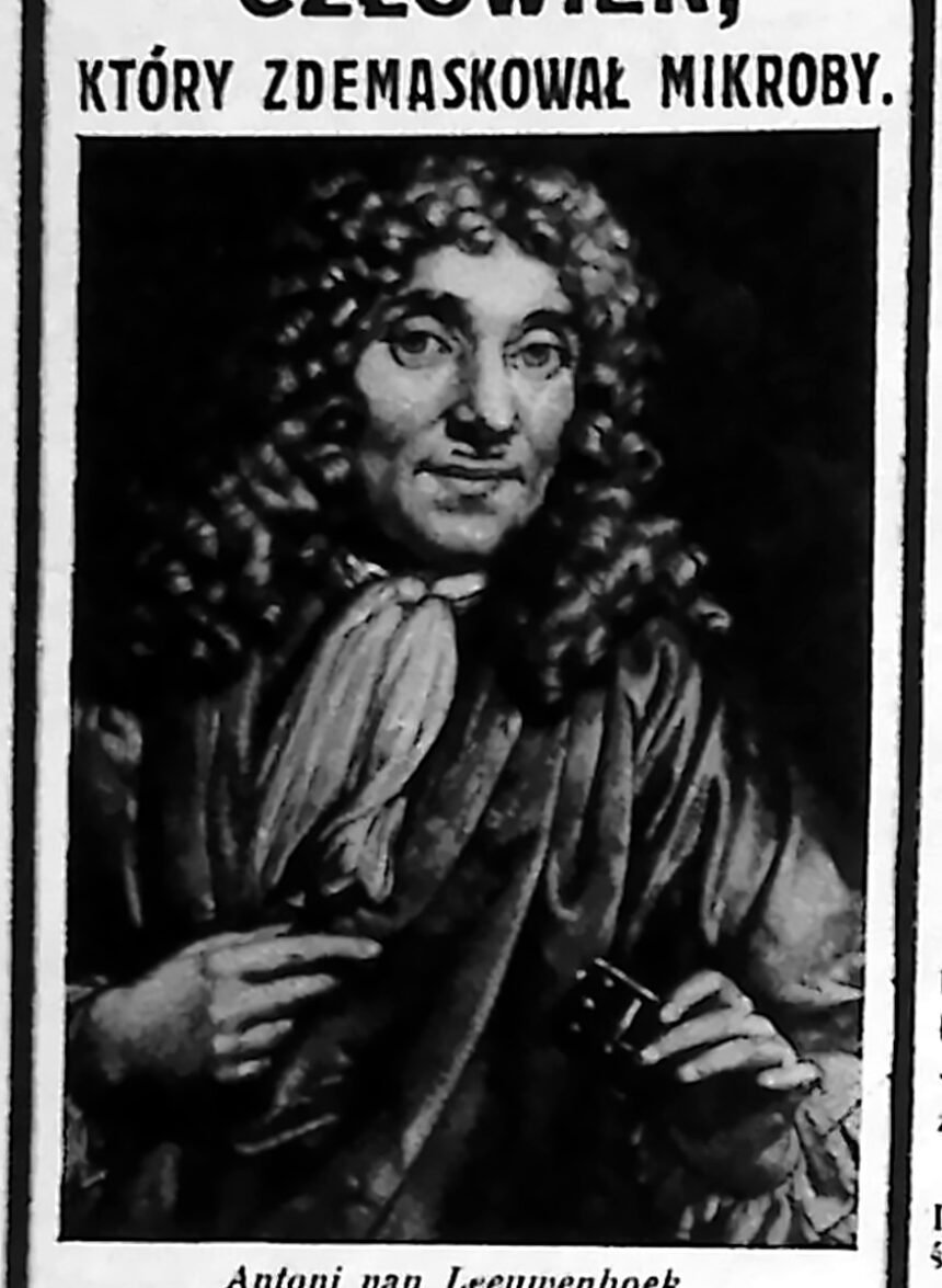 Portret Antoniego van Leeuwenhoeka