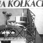 Model ruchomego teatru Andrzeja Pronaszki z obrotową widownią