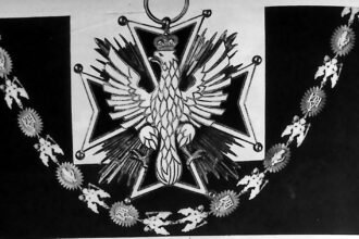 Insygnia Orderu Orła Białego z łańcuchem orderowym