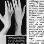 Zabieg manicure przy pomocy elektrycznej maszynki, lata 30.