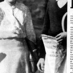 Tenisistka Rosa Kraus na korcie w Parku Krakowskim, 1935