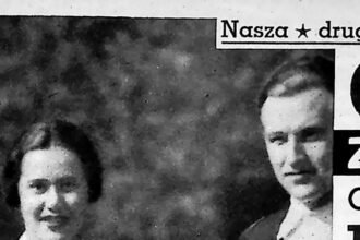 Tenisistka Rosa Kraus na korcie w Parku Krakowskim, 1935