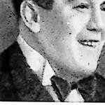 Portret dyrygenta i kierownika orkiestry tanecznej Jacka Hyltona.