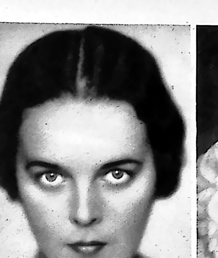 Portret Zofii Batyckiej, Miss Polonia 1929 i aktorki filmowej